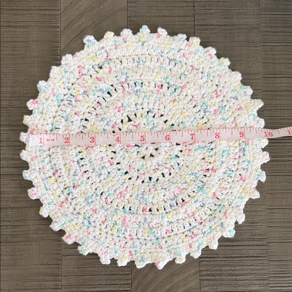 Spring Crocheted Doily - Picture 2 of 3